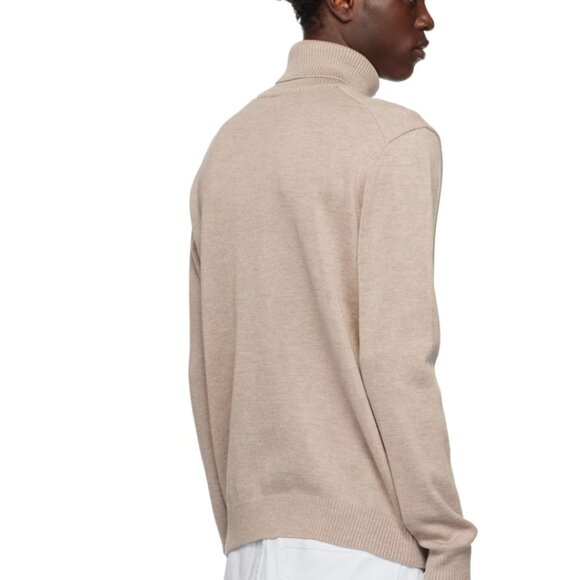 NEW W/ TAGS AMI Beige Ami Turtleneck - Picture 5 of 8